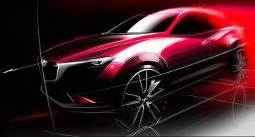 Noul SUV CX-3, expus la Salonul Auto de la Los Angeles